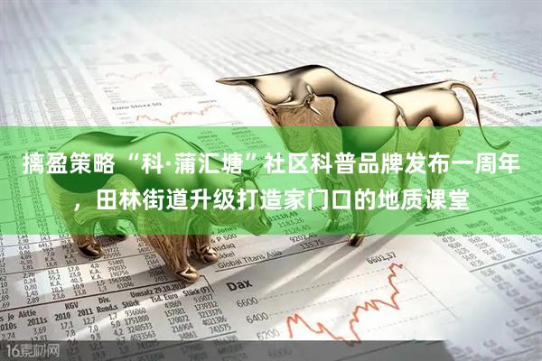 摛盈策略 “科·蒲汇塘”社区科普品牌发布一周年，田林街道升级打造家门口的地质课堂